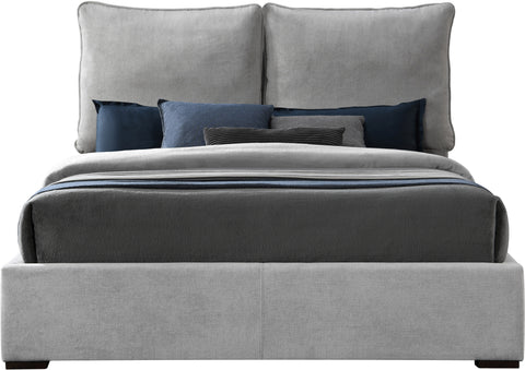 Monroe Grey Fabric Upholstered Full Bed, 1 Piece