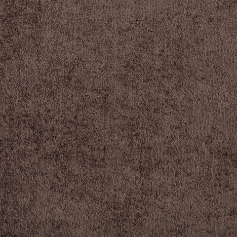 Farrah Brown Chenille Fabric Upholstered King Bed, 1 Piece