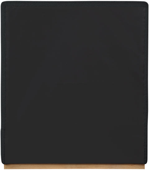 Stella Black Boucle Fabric Twin Bed T