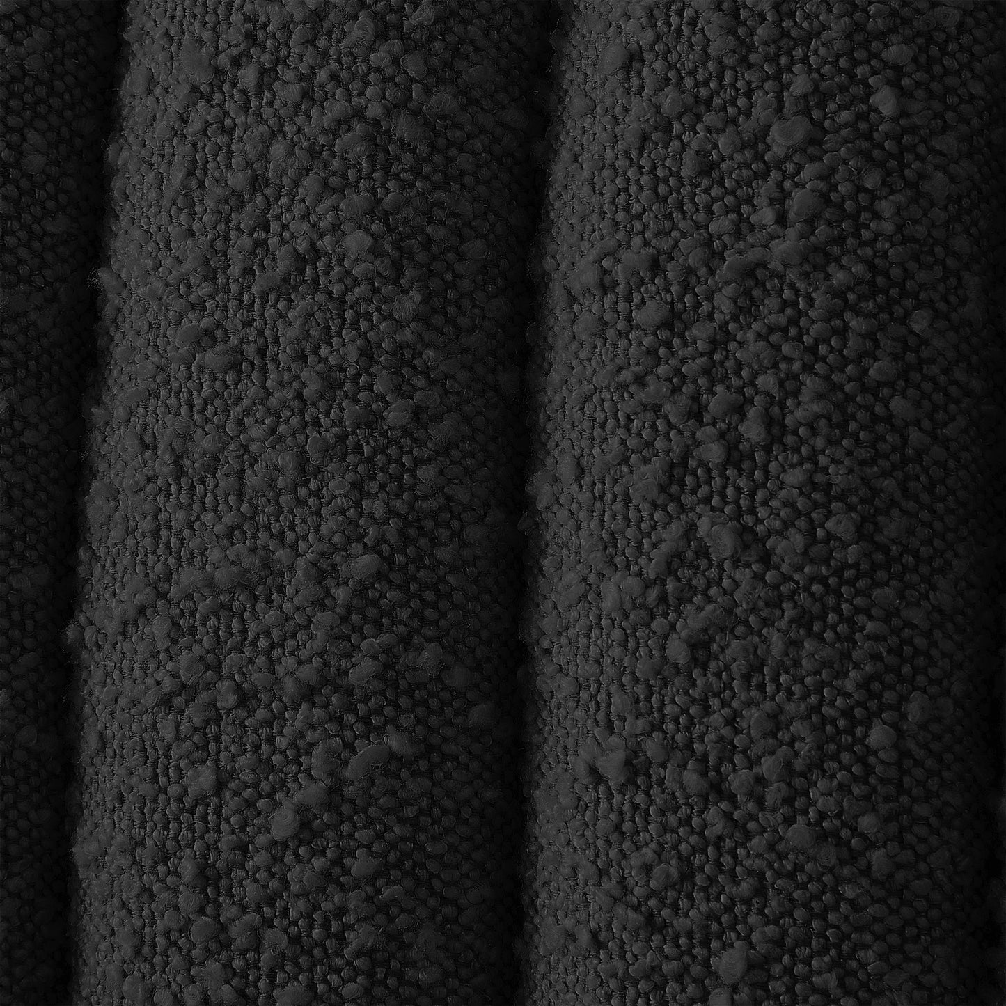 jax black boucle fabric full bed f