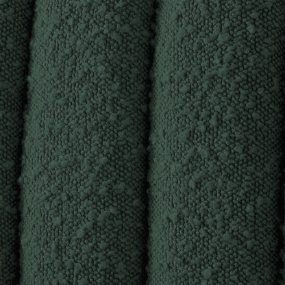 Jax Green Boucle Fabric Full Bed F