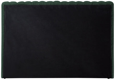Jax Green Boucle Fabric Twin Bed T