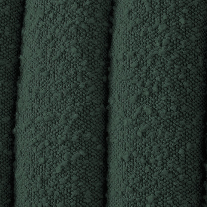 Jax Green Boucle Fabric Twin Bed T