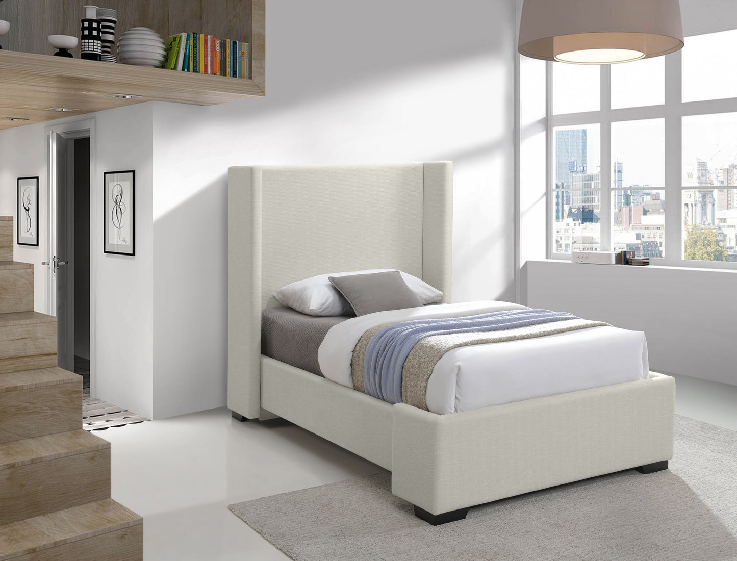 twin bed (3 boxes)