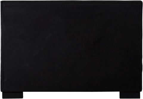 Nixon Black Chenille Fabric Full Bed (3 Boxes) F