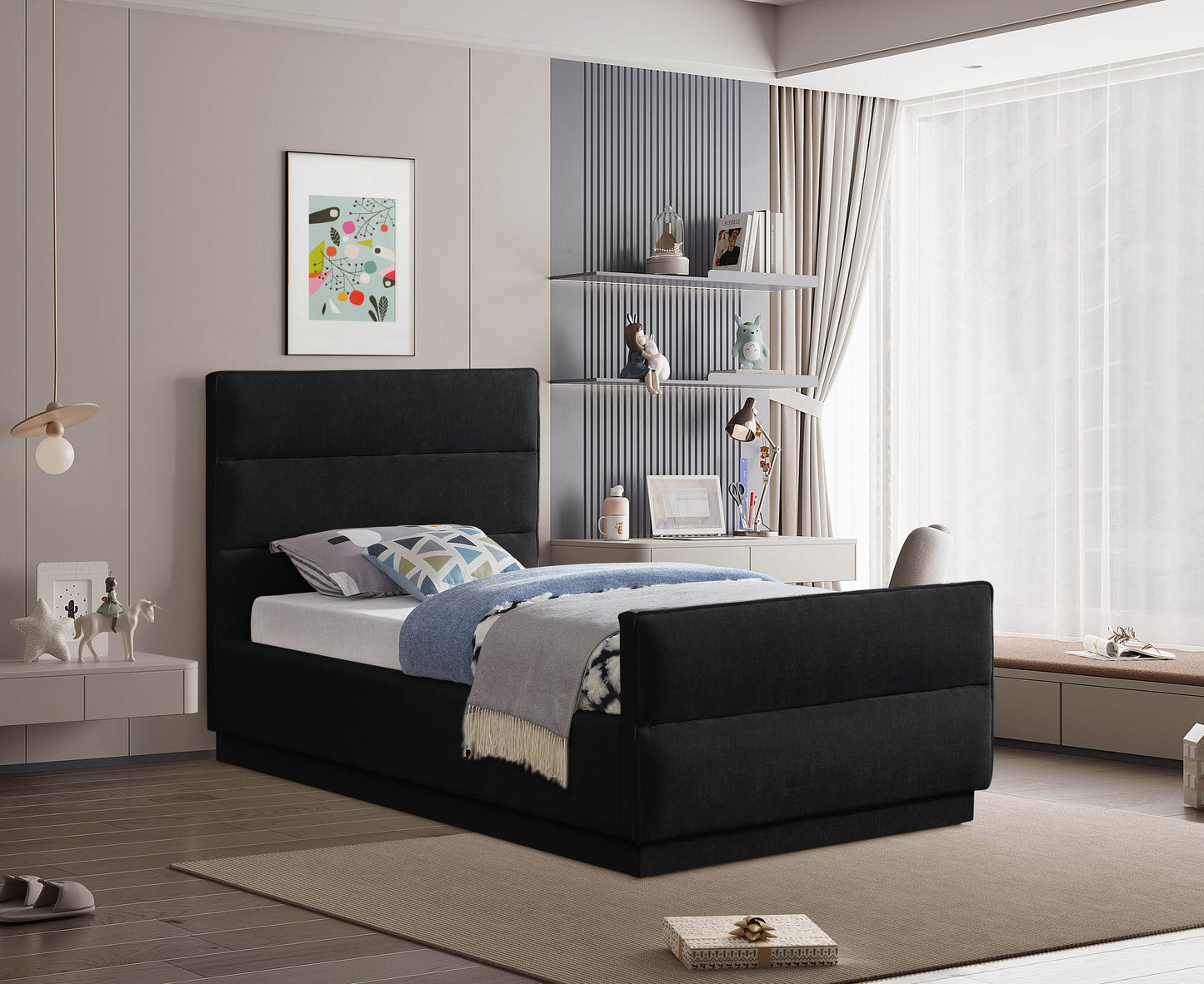 twin bed (3 boxes)