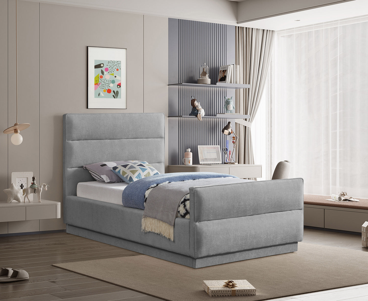 twin bed (3 boxes)