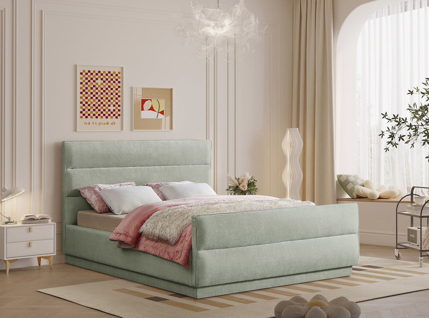 queen bed (3 boxes)