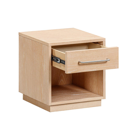 Giselle Navarre 17" Wood Nightstand With Drawer - image 6