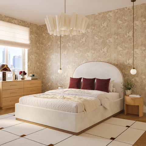 Giselle Navarre 6-Drawer Wood Dresser - image 1