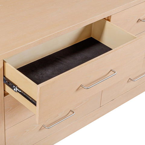 Giselle Navarre 6-Drawer Wood Dresser - image 5