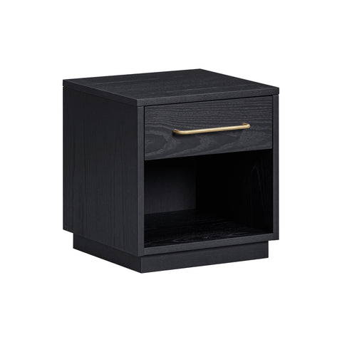 Giselle Navarre 17" Wood Nightstand With Drawer - image 3