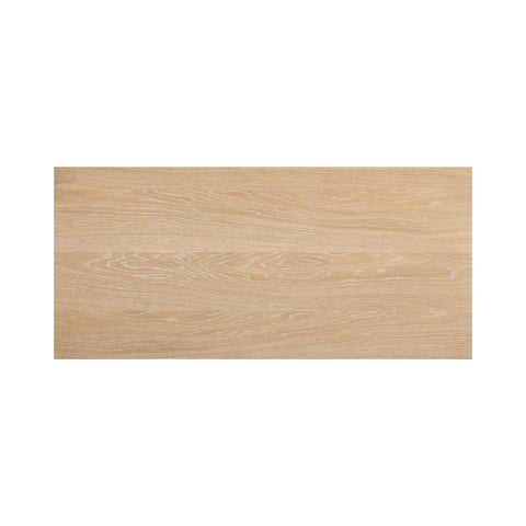 Amelie Castaigne 40" Whitewashed Oak Wood 7-Drawer Chest - image 5