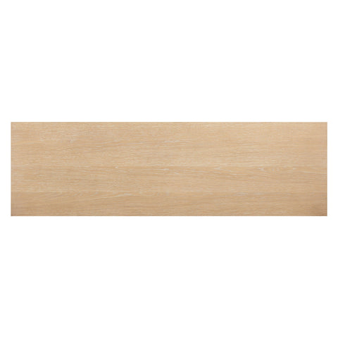 Amelie Castaigne 62" Whitewashed Oak Wood 6-Drawer Dresser - image 5