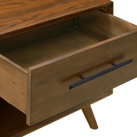 Giselle Fontaine 24" Walnut 1-Drawer Nightstand - image 8