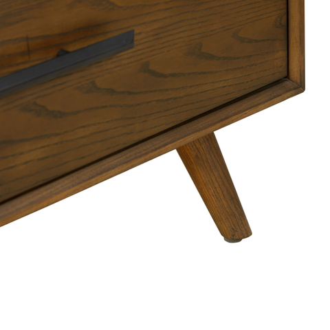 Giselle Fontaine 33" Walnut 5-Drawer Chest - image 6