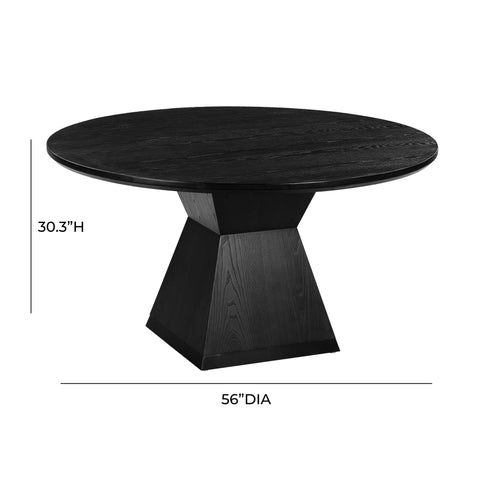 Isabelle Provence 56" Wood Round Dining Table - image 2