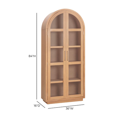 Giselle Navarre Wood Display Cabinet - image 9