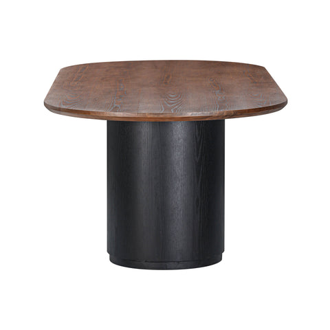 Giselle Navarre 102" Wood Oval Dining Table - image 4