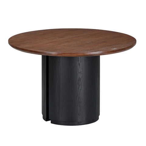 Giselle Navarre 48" Wood Round Dining Table - image 2