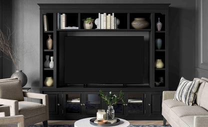 Presby Charcoal Entertainment Center for TVs up to 75"