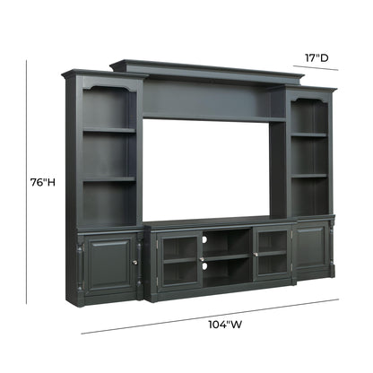 Presby Charcoal Entertainment Center for TVs up to 65"