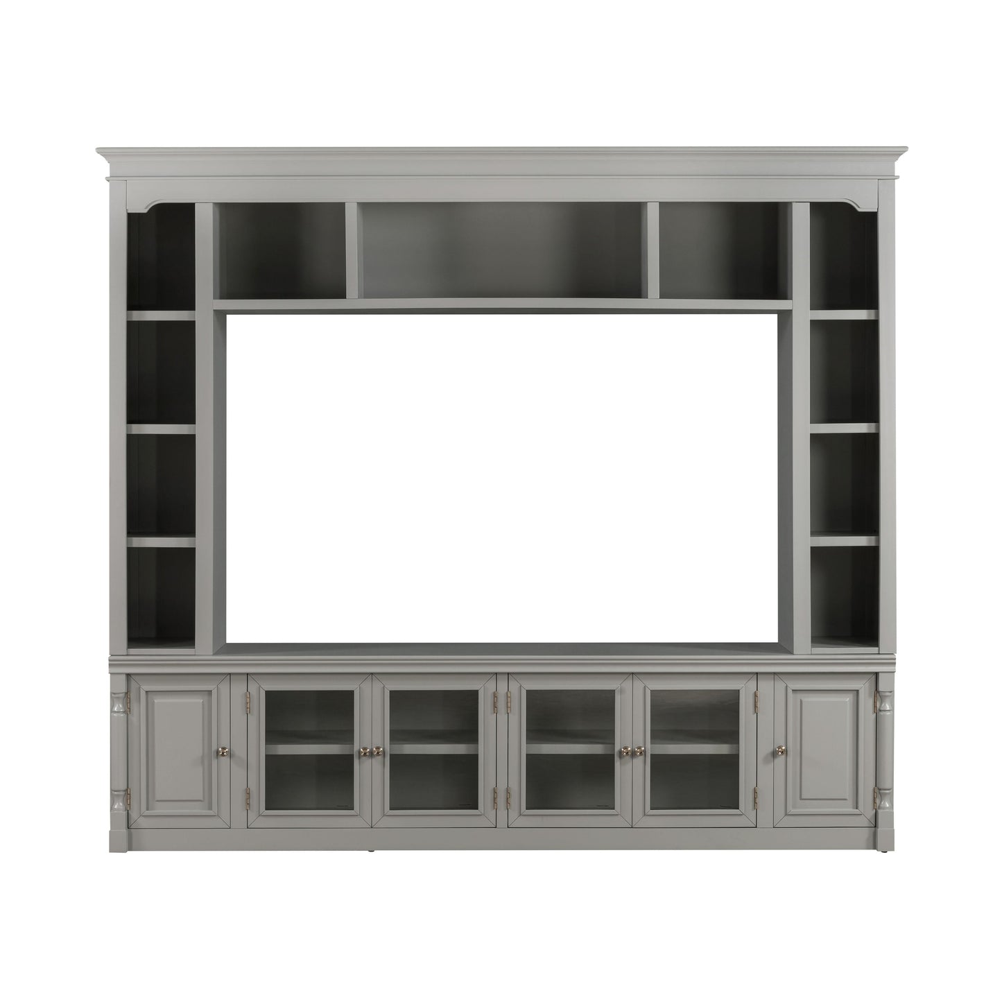 presby gray entertainment center for tvs up to 75"