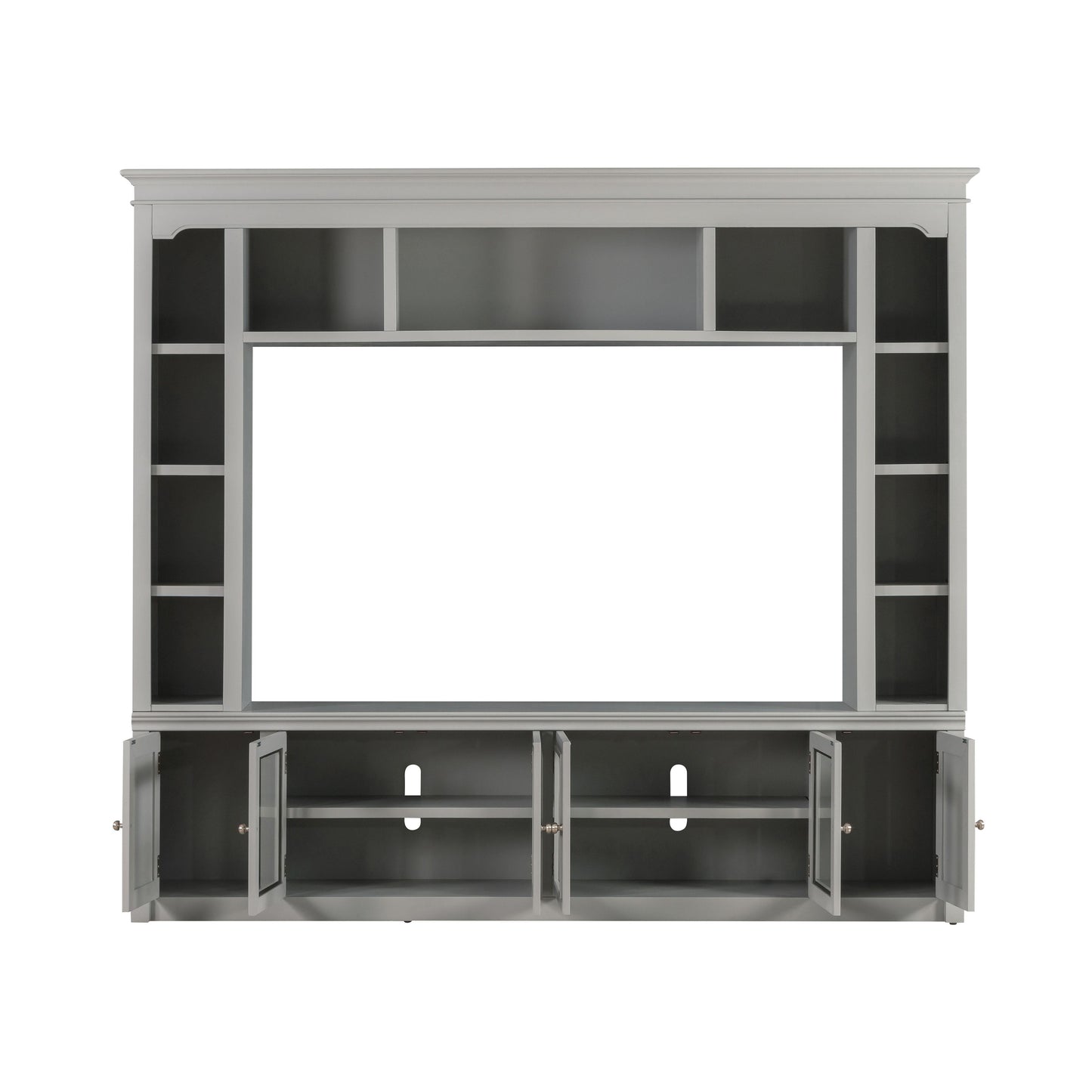 presby gray entertainment center for tvs up to 75"