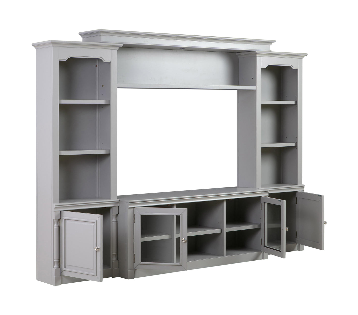 presby gray entertainment center for tvs up to 65"