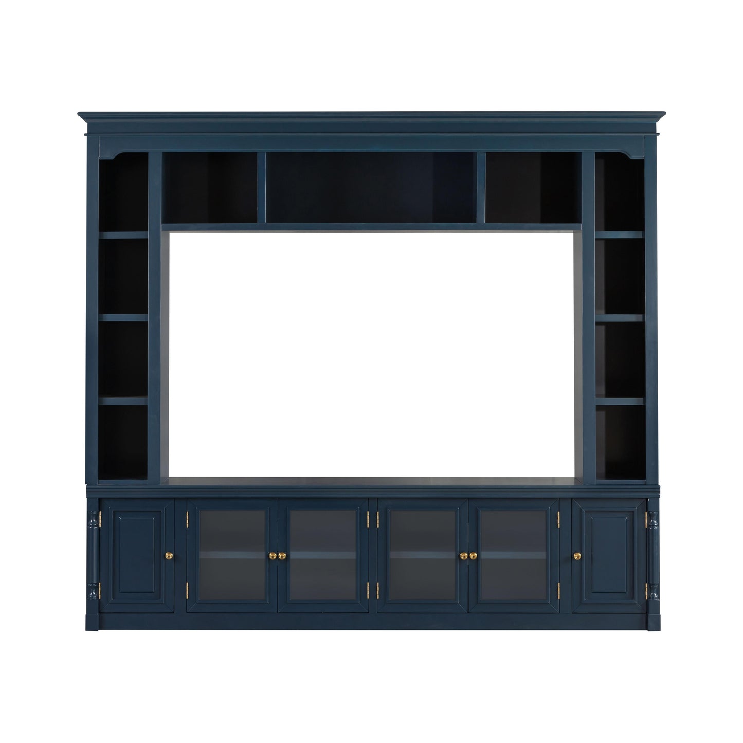 presby blue entertainment center for tvs up to 75"