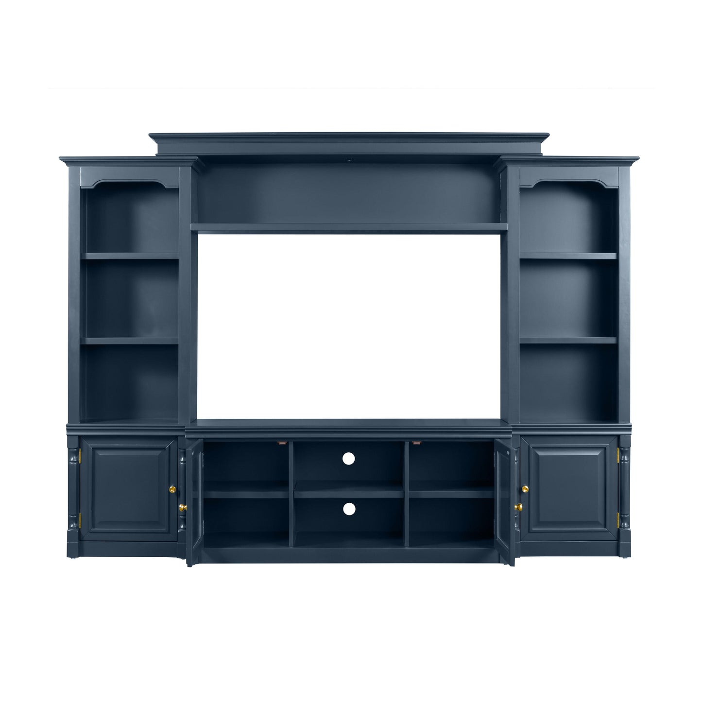 presby blue entertainment center for tvs up to 65"