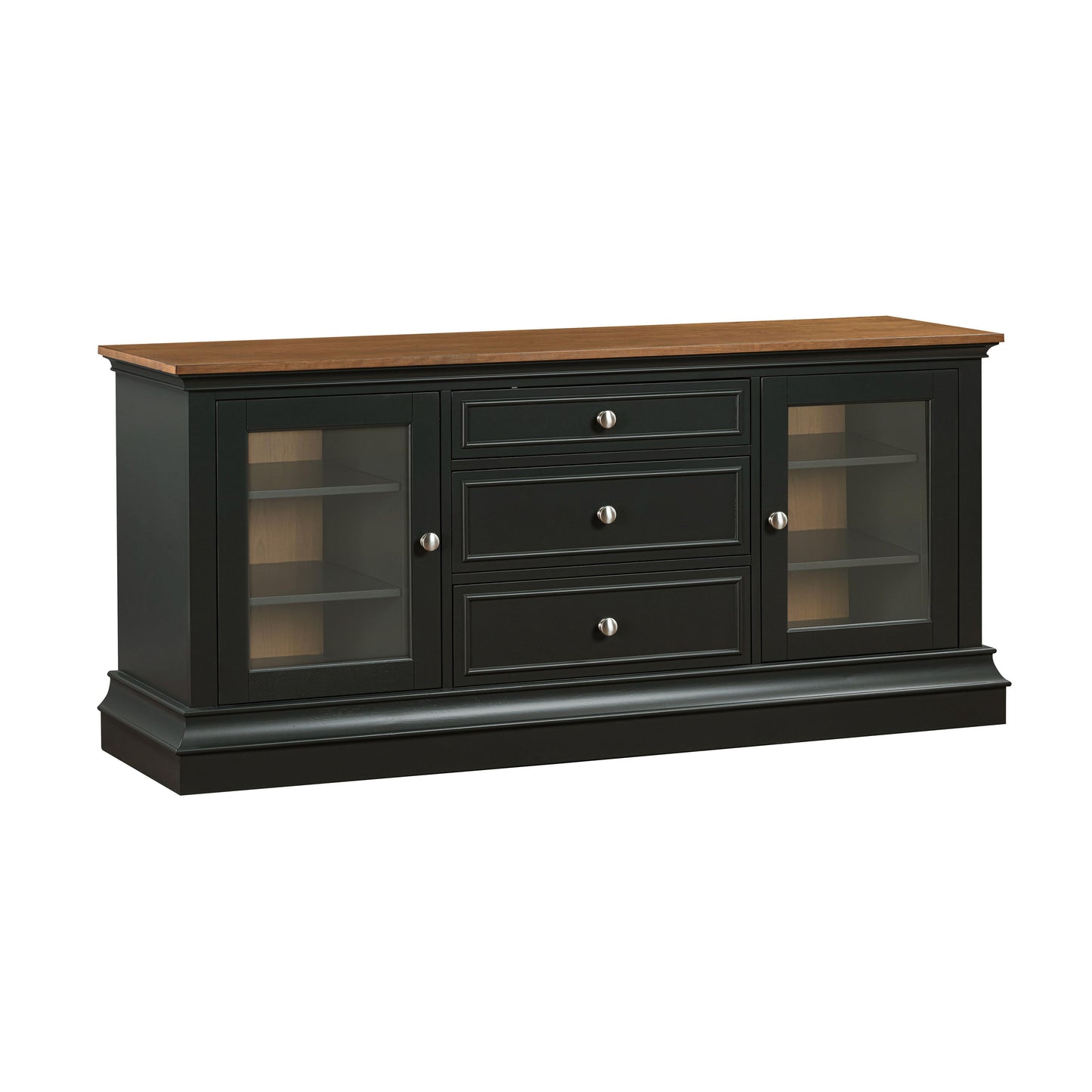 giselle charcoal entertainment console