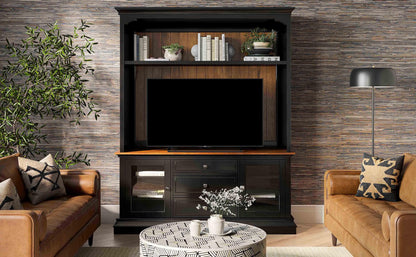 Giselle Charcoal Entertainment Center for TVs up to 70"