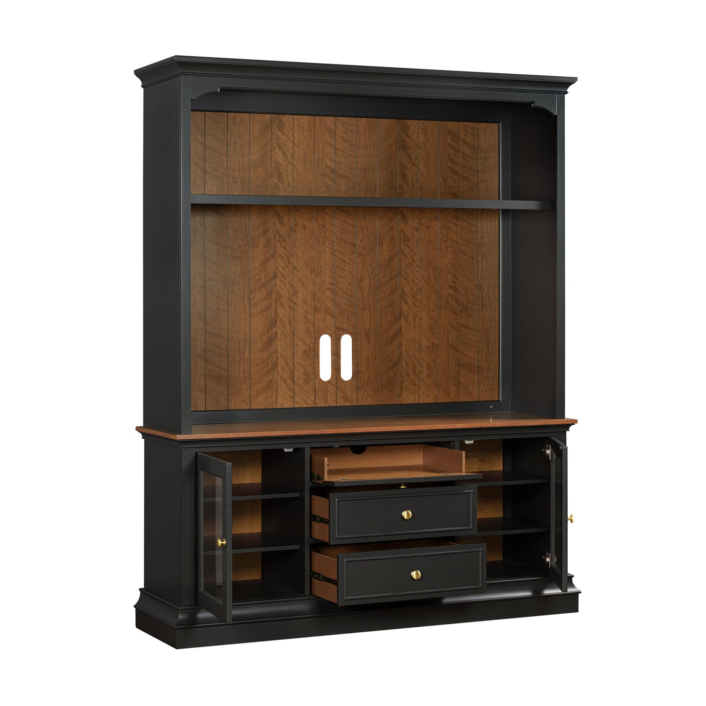 giselle charcoal entertainment center for tvs up to 70"