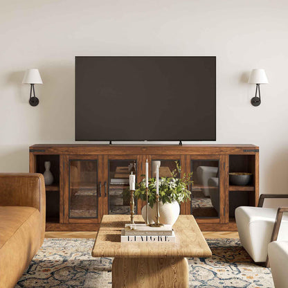 Eye Rustic Brown TV Console