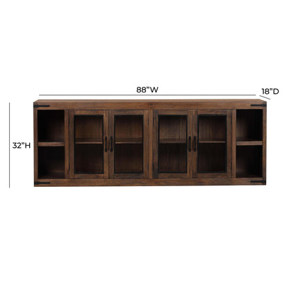 Eye Rustic Brown TV Console