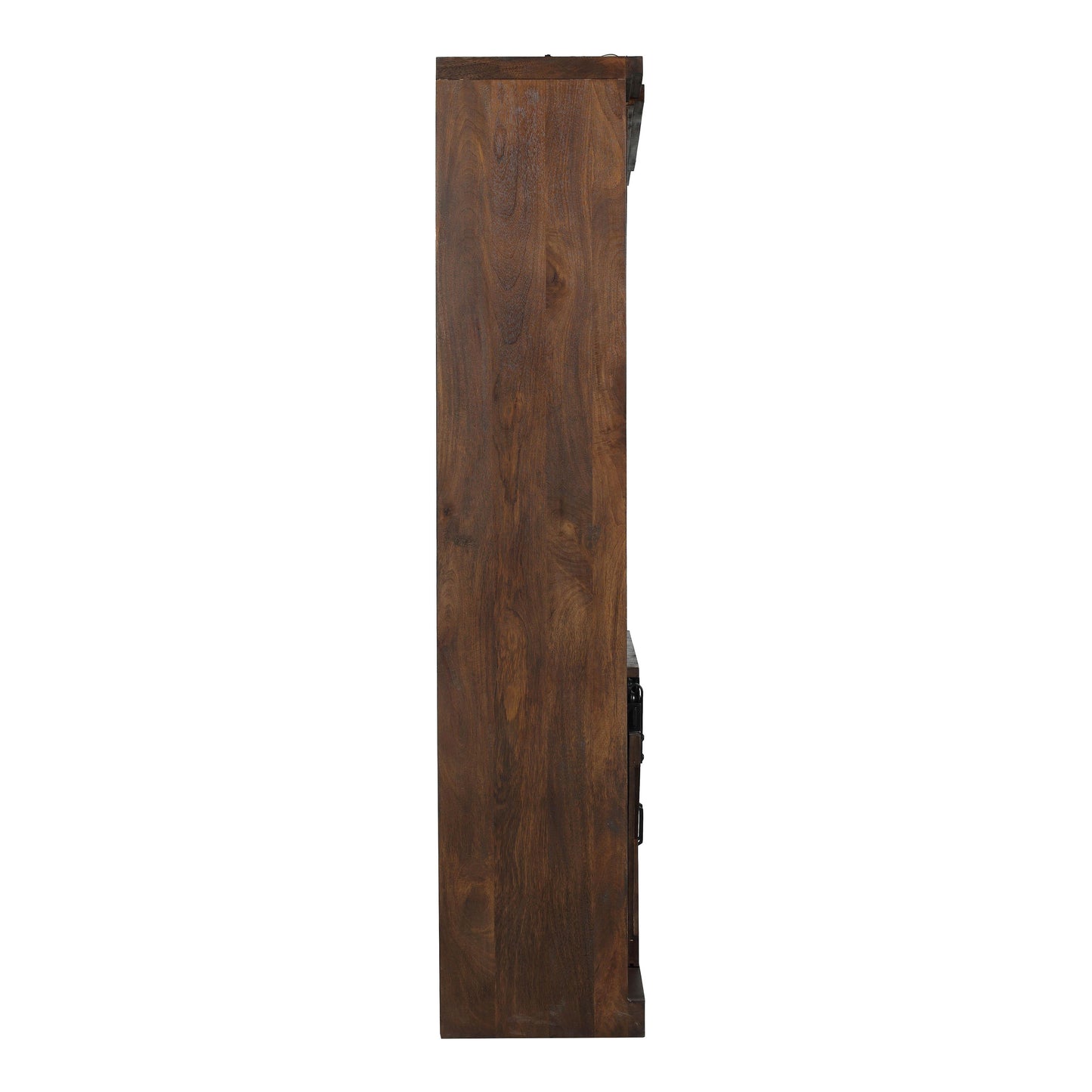 tulum rustic brown entertainment wall