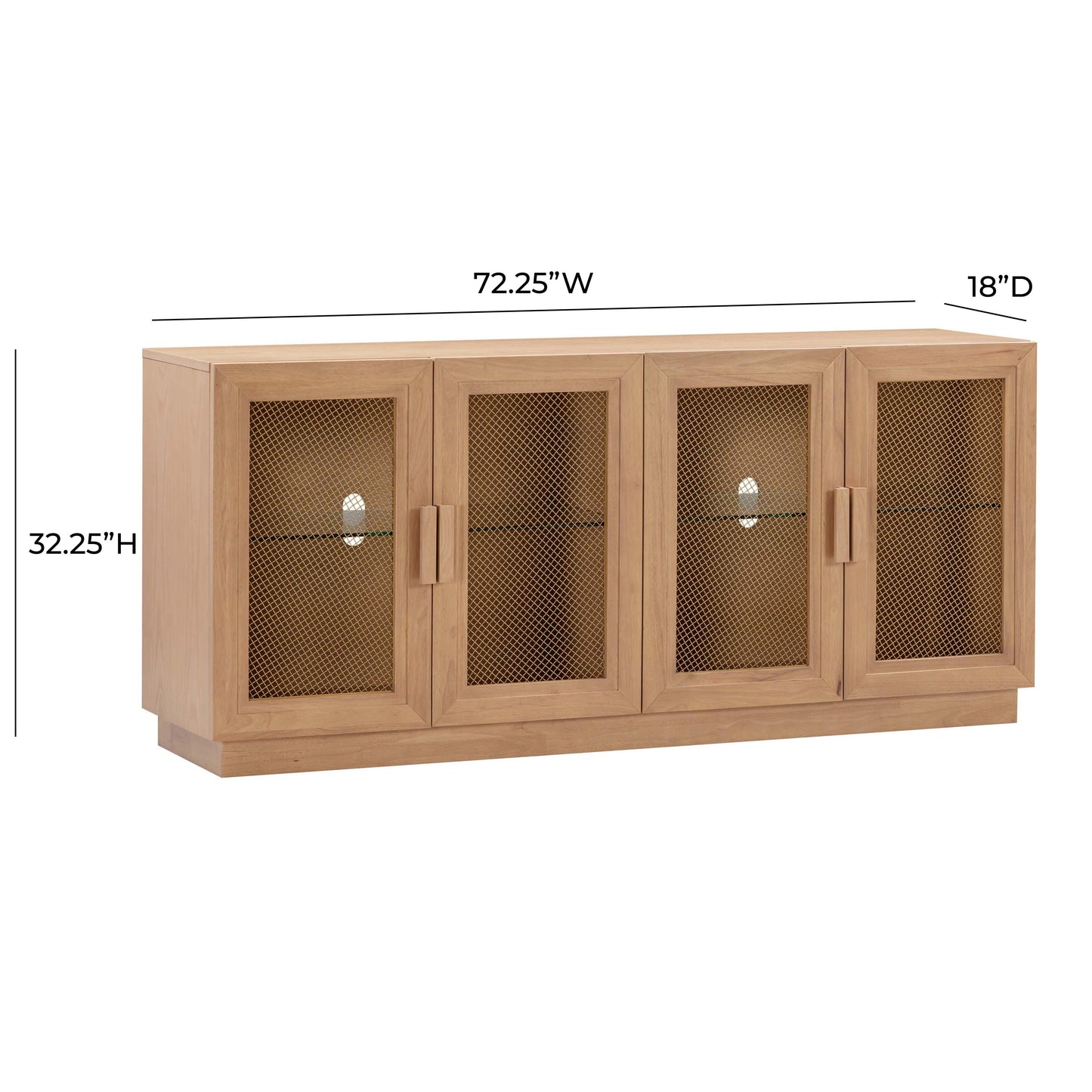 vari natural media console