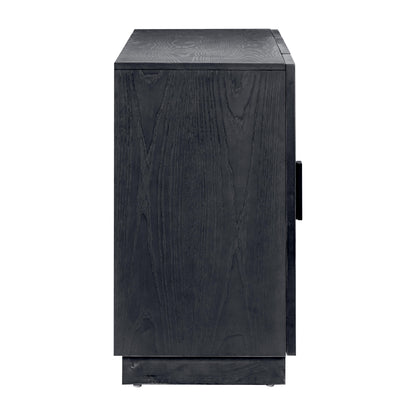 Vari Black Wood Media Console