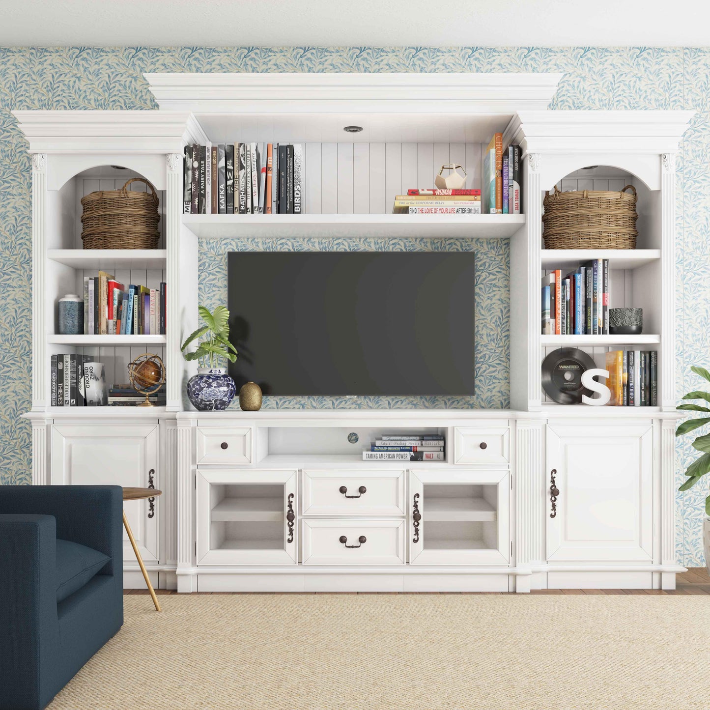 jackie white entertainment center for tvs up to 65"