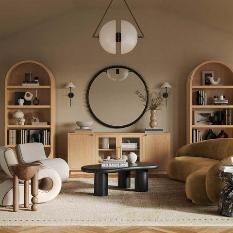 Giselle Navarre 77" Wood Console - image 2