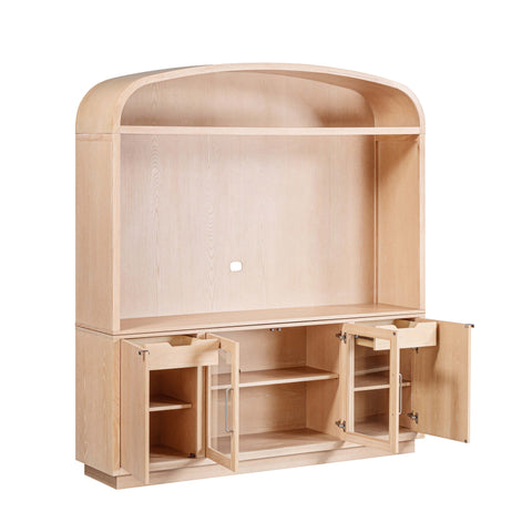 Giselle Navarre 77" Wood Entertainment Center - image 5