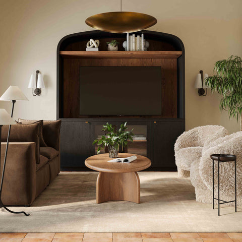 Giselle Navarre 77" Wood Entertainment Center - image 2