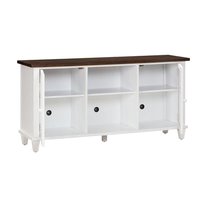 Virginia White 60" Console