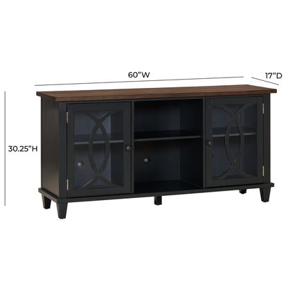 Virginia Charcoal 60" Console