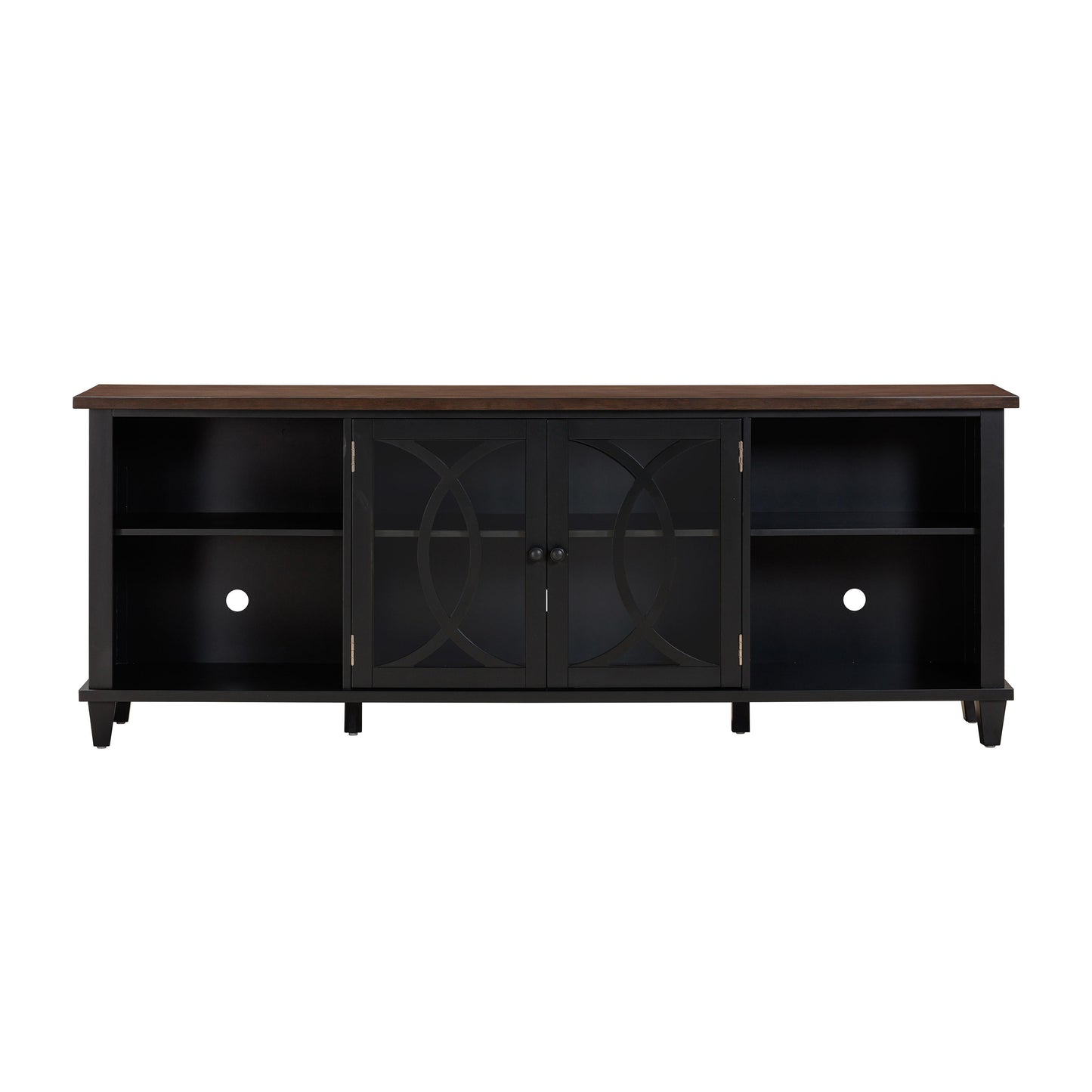 virginia charcoal 80" console