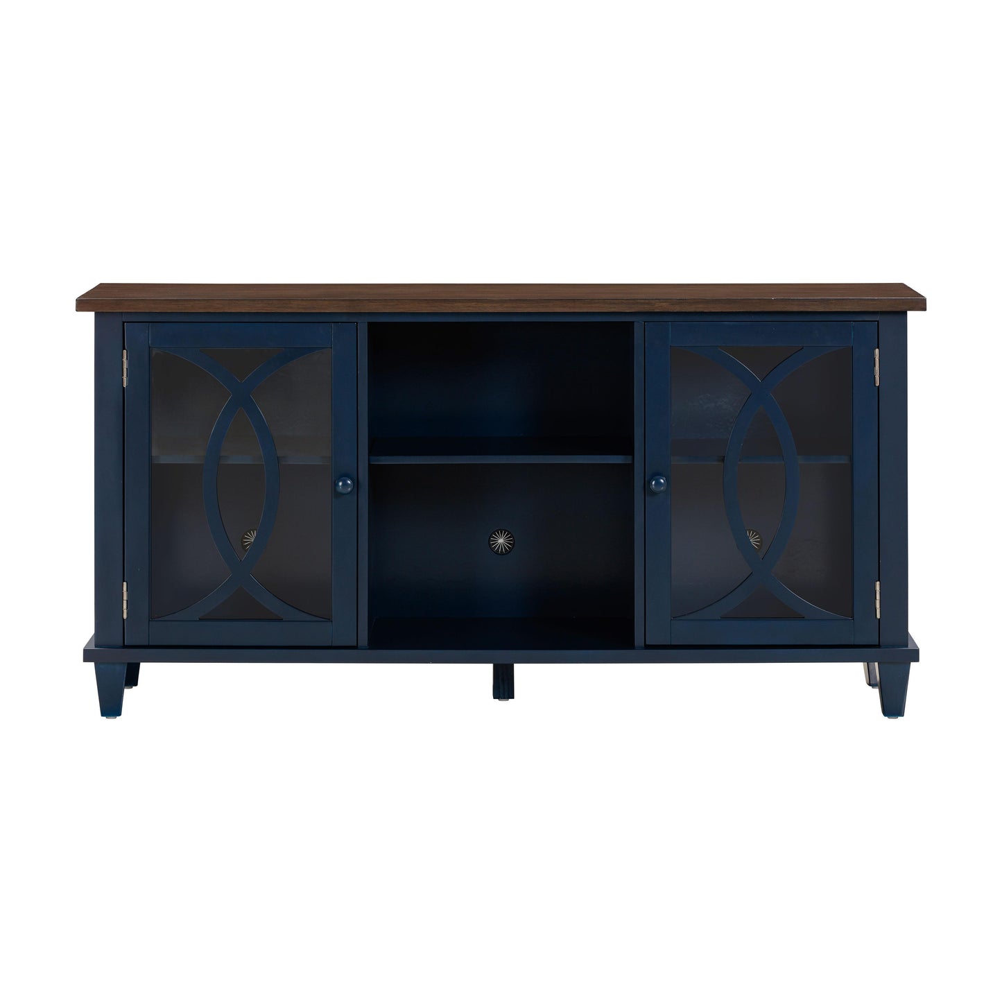 virginia blue 60" console