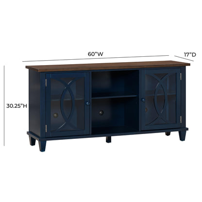 Virginia Blue 60" Console