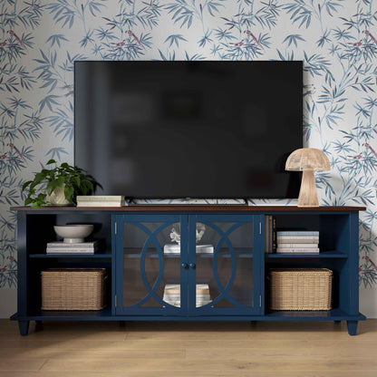 Virginia Blue 80" Console