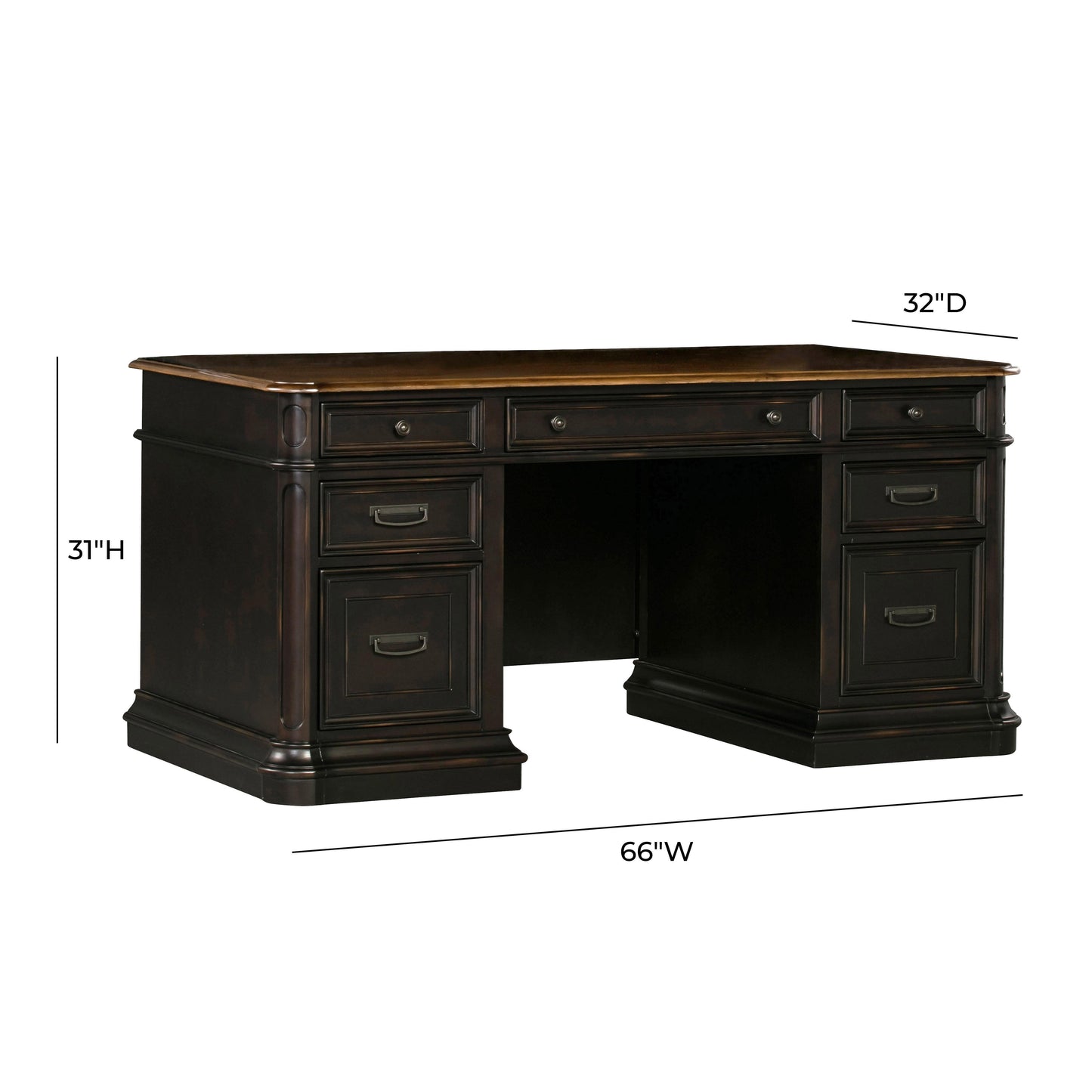 famke black credenza